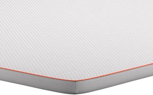 Dormeo Octasmart Essentials Mattress Topper | Plush Memory Foam | 5cm Depth | UK Double 135cm x 190cm, White.