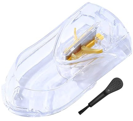 WOLMIK Tablettenteiler für Große und Kleine Tabletten Für Tabletten-Vitamin-Medizin in ein Halbes Viertel Schneiden - Transparent