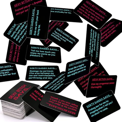 QUEEN'S STORY Sex-Kartenspiel - 108 erotische Sex Spielkarten, Spannendes Sex Spiel für Paare Intime Momente Personalisiert Lustige Geschenke für Männer Sexy