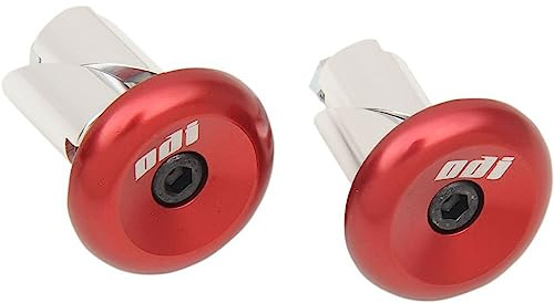 Odi ODIAluminum Bicycle Bar Plugs (Red)