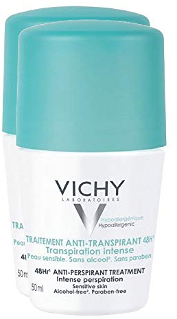 VICHY DEO Roll-on Anti Transpirant 48h 2X50 ml