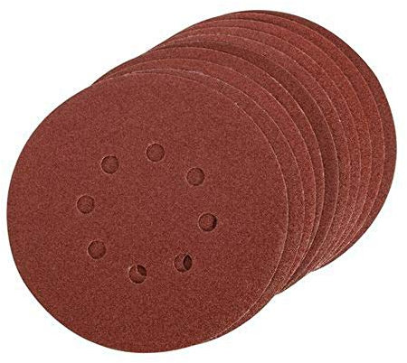 Silverline 586255 Hook & Loop Sanding Disc 150mm 10pk 100 Grit