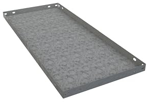 SimonRack Bandeja Metálica Estantería, 1 Unidad, 900x400x35mm, Galvanizado
