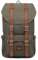 KAUKKO Vintage Rucksack Damen Herren Schön Baumwolle Daypack mit Laptopfach für 14 Zoll Notebook für Schule, Uni, 22.4 L