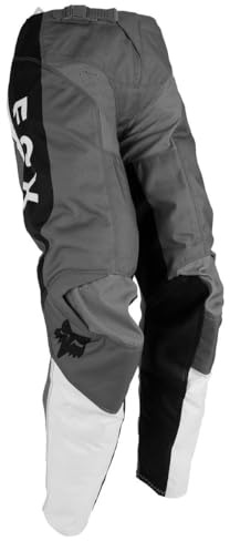 Fox Racing Youth Pantalon de Motocross Nitro 180 pour Enfant, Noir/Gris, 26 Garçon