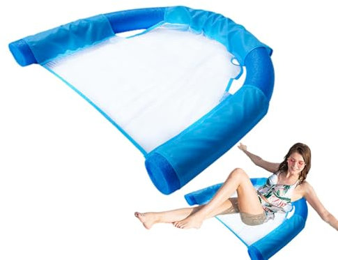 Chaise de Nouilles de Piscine, flotteurs de Chaise de Nouilles de Piscine pour Adultes - Chaise de Piscine Flottante Portable | Chaises flottantes de Piscine pour Adultes, Chaise Flottante à Nouilles