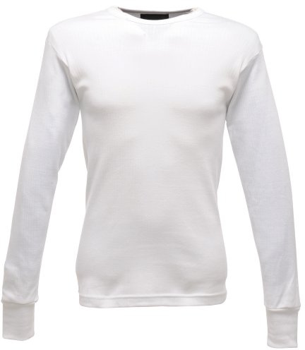 Regatta Professional Mens Short Sleeved Thermal Vest Base Layer White