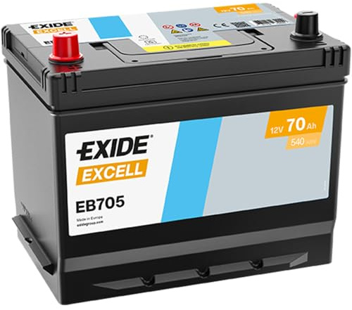 Exide 031Se Eb705 Car Battery 70 Ah