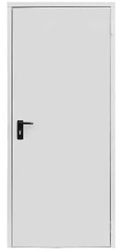 Puerta fabricada en chapa de acero galvanizado - Barnizada - Reversible - Todas las medidas