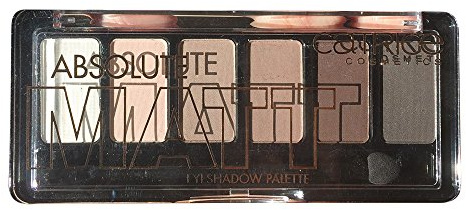Catrice Lidschattenpalette Absolute Matt Eyeshadow Palette Eyes Wide Matt 010, 6 g (1St)