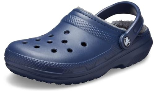 Crocs Clsclinedclog, Unisex Adults Clogs, Blue (Navy/Charcoal), 11 (46/47 EU)