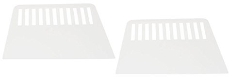 Aexit 2pcs 5' 'Ancho Trapezoid Barniz plástico Removedor de pintura para papel pintado (model: Q1706VIX-8597RV) Masilla Raspador