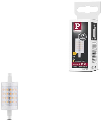 Paulmann 28836 LED-lampa Rör R7s 230 V 1055 lm 9 W 2700K Dimbar Lampor Ljuskälla