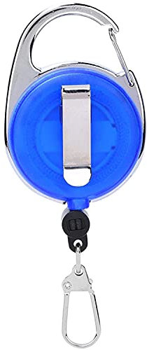 Yessetry Règle de mesure portable pour pêche à la mouche - 1 mètre - Avec mousqueton