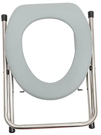 BESPORTBLE Inodoro Plegable De 1 Pieza Sillas Plegables Al Aire Para Adultos Silla Plegable Portátil Orinal Portátil Para Adultos Inodoro Portátil Viaje En Carretera Inodoro