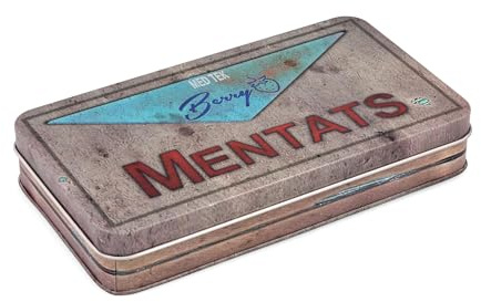 Toynk Fallout Berry Mentats Storage Tin Replica | Metal Trinket Dish Organizer For Jewelry, Accessories, and More