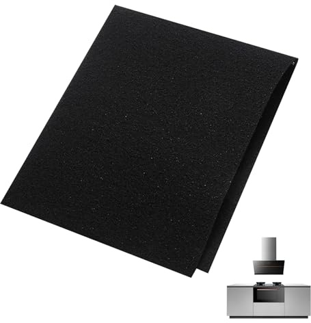 Premium Carbon Filter For Cooker Hood, Flame Resistant & High Absorption Charcoal Filter Cooker HoodFilter, Carbon Filter Extractor Fan Filters & Cooker HoodFilter For Kitchen ExtractorFan (57x 47cm)