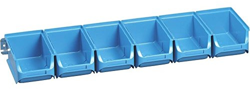 Sichtboxen-Set Größe 2 blau 102x160x75 mm