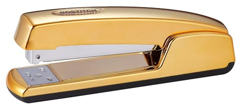 Bostitch Office Professional Metal Executive Stapler, 20 Sheet Capacity, Gold Chrome (B5000-GOLD)