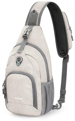 G4Free Brusttasche Schulterrucksack Sling Bags Umhängetasche Crossbody Herren Damen für Reise Wandern Radfahren Laufen Klettern