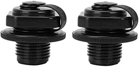2 Stück Kajak Ventil Luftventilkappen Schraubventil Universal Ersatz Fit Luftventil für Schlauchboote, Luftmatratzen, Fischerboote, Kanus, Boote 22mm