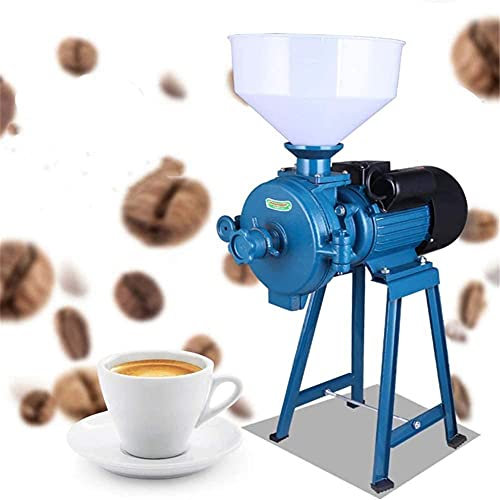 Electric Wet Dry Cereals Grinder Commercial Machine for Rice Corn Coffee Wheat Speedy Grinding Motor Mill