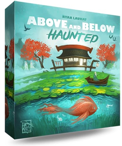 Above and Below: Haunted Board Game | Spooky Story Adventure | Red Raven Games | Village Building | 2–4 Players | Ages 8+ | 2026 Origins Award Nominee