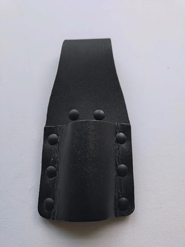 Black Leather Single Spanner Frog/Pocket/Pouch BBI for Scaffolding Tool Belt