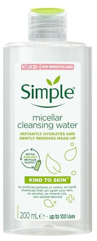 Simple Kind To Skin Micellar Cleansing Water, 200ml (Pack Of 1)
