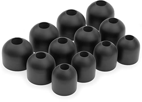Okuli 12 x Écouteurs en Silicone Embouts d'oreilles pour Sony WF-1000XM3 Casque Écouteurs