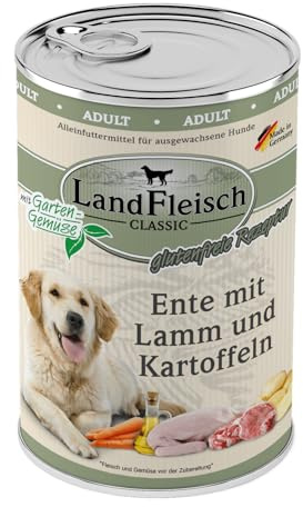 Landkött anka med lamm och potatis | 6 x 400 g