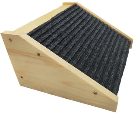 Milageto Hunderampe, Haustierrampen aus, Leiter, leichte Katzentreppe, rutschfeste Katzenrampe aus, Haustiertreppe für Sofa, Bett, LKW, Innenbereich,