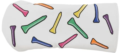 PRETYZOOM Funda para Palos de Golf con Bordado de tee Protector y Acolchado de Felpa Suave para Driver Cubierta para Club de Golf Elegante y Resistente