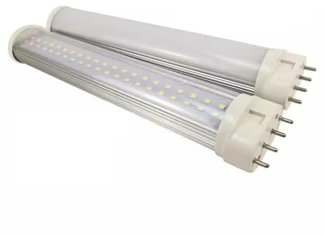 1st 2G11 LED Tube Bar Skrivbordsläslampa 4 Pin H Tube PL Horisontell Plugg Tube 3000k Naturvit 4000k 6000k 320mm 410mm 535mm(12w 320mm,NATURAL WHITE 4000K_MILKY COVER)