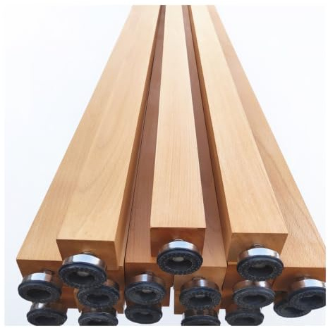 Rumsavdelare med trälister från golv till tak, Skärmvägg, Vardagsrum, Enkel, Rumsavdelare, for entré, Restaurang, Kontor, Kolumn, Kolumn, Galler(6-pcs,150cm/59.0in/4.92ft)