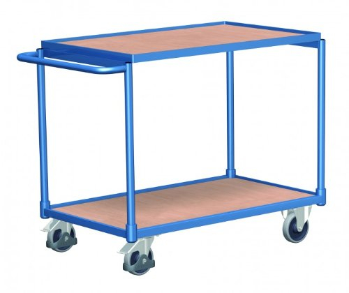 Cordes sw-500.501 Tischwagen mit 2 Ladeflächen, Blau