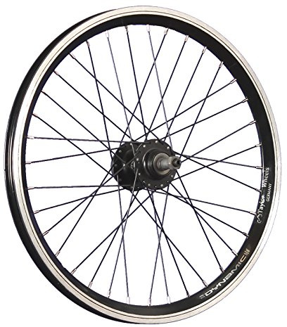 Taylor-Hjul 20 tum cykel bakhjul grön Dynamic4 6 bult skiva 5-8 svart