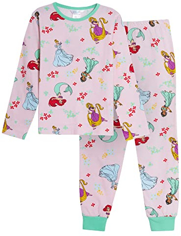 Disney Princess Girls Pyjamas Pink 9-10 Years
