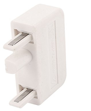 Ruilogod Telefon Adapter RJ11 6P2C Modular Socket till australiens 605 Phone Connector Beige