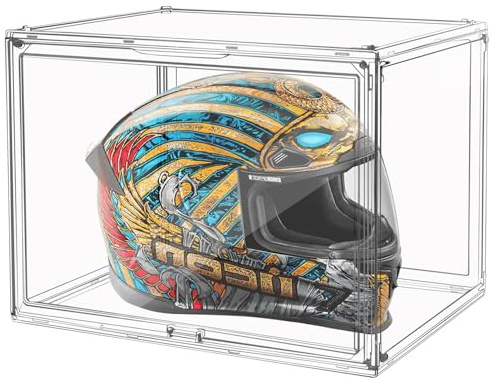 Vitrine en transparent - Vitrine pour Collection, Boîte de Présentation Transparent pour Figurines d'action, Funko Pop, Mini Figurines, Objets de Collection, DIY Protection anti-poussière (45x33x33cm)
