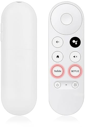 SANGFUN Google Universal TV-Fernbedienung, Chromecast Google ersetzt Sprachfernbedienung, G9N9N Bluetooth-Sprachfernbedienung Ersatz für Chromecast Googel TV