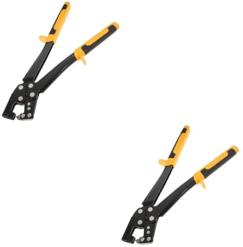 OSALADI Alicates Para Quillas De Acero Herramienta De Crimpadora Para Paneles De Pinzas De Punzonado Para Fijar Quillas