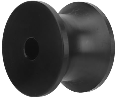 Fafeims Ensemble de Rouleau de Cloche de Remorque de Bateau Marin, Antirouille, Support Stable pour Yacht, Rouleau d'arc de 60x45mm
