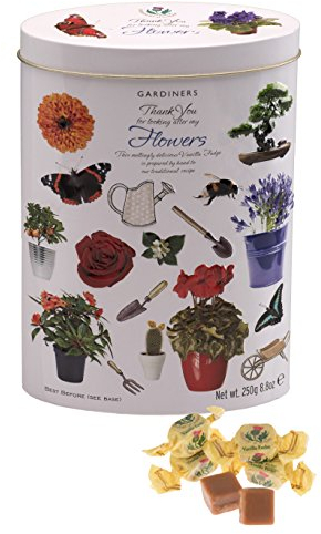 Gardiner's of Scotland Vanilla Fudge Flowers Tin 250g, 1er Pack (1 x 250 g)