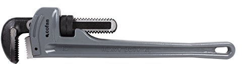 Cofan Llave Grifa o Stilson | Fabricada en Aluminio | Llave para Tubo | Varios Tamaños | Longitud 24