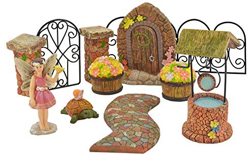 Arcadia Pebble Lane Fairy Garden Harts Metall