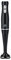 MasterChef Frullatore a Immersione, Minipimer Mixer a Mano Elettrico Piccolo, Hand Blender Mini Pimer Professionale con 2 Velocità e Piede Lavabile in Lavastoviglie, Senza BPA, Nero, Potenza 200W