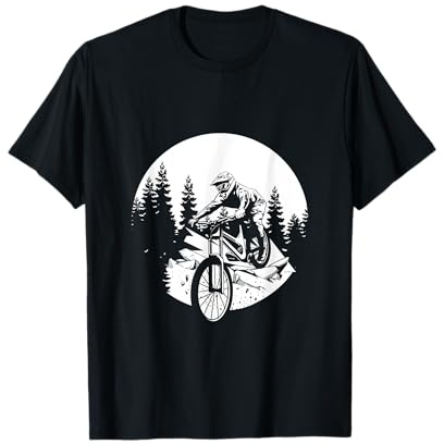 Mountain bike per bambini, regalo per mountain bike Downhill Maglietta