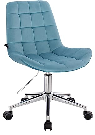 SVITA Micky Bürostuhl für Kinder Schreibtischstuhl höhenverstellbar Hellblau