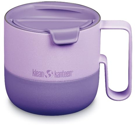 Klean Kanteen Taza Rise tapa Flip 14oz (399ml) lila